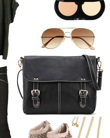 หมดค่ะ กระเป๋าแฟชั่น Maomao รุ่นm06-110 สีดำ สามารถในเอกสารได้ สามารถถือ คล้องแขน และมีสายสะพาย